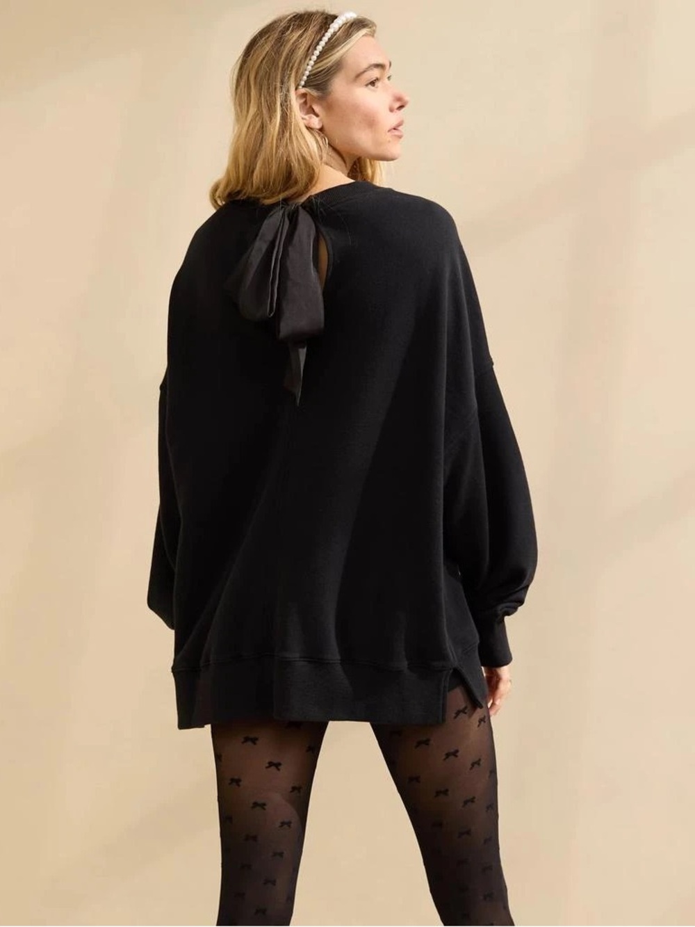 Aerie Big Chill Bow Crewneck